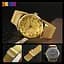 Часы мужские наручные Skmei 9166 Gold gold оригинал - миниатюра 5