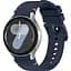 Силиконовый ремешок BeCover Tape для Samsung Galaxy Watch (20 mm) 3 41 mm/4 40mm-44mm/5 40-44mm/6 40-44mm/7 40-44mm Deep Blue (712055) - миниатюра 1