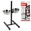 Flamingo H-Stand With Dishes фламінго миски для собак на штативі, нержавійка, s, 2х1,5 л 1.75 h=60 см - мініатюра 1