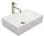 Умывальник Rea Inga 35x50 white (REA-U1022) - миниатюра 1