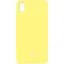 Чохол-накладка Toto Silicone Case Xiaomi Redmi 7A Lemon Yellow - мініатюра 1