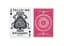 Карти гральні United States Playing Card Company Tally-Ho Circle Back Standard Index (red blue) (00009) - мініатюра 3