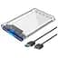 Кишеня зовнішня Dynamode 2.5" SATA HDD/SSD USB 3.0 Transparent (DM-CAD-25316) - мініатюра 1