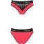 Трусики с широкой резинкой и кружевом Passion Panties ed/black L - миниатюра 2