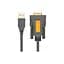 Кабель для передачі даних USB to COM M 2.0m DB9 RS-232 CR104 black Ugreen (20222) - мініатюра 2
