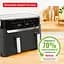 Аерогриль Tefal Dual EasyFry & Grill AirFryer чорний 2700 Вт (EY905B10) - мініатюра 3