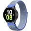 Ремінець нейлоновий на липучці BeWatch для Samsung Galaxy Watch 4/5/6 Blue (1011342.4UW) - мініатюра 1