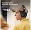 Накладные наушники Baseus Bowie H1i, Noise-Cancellation Wireless Headphones, BT5.3, 3.5mm, 600mAh, 100h, ANC, black - миниатюра 12