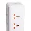 Сетевой фильтр-удлинитель Yiwu HP-5-11MF TOWER B24 4,8 м 12 розеток 3USB + 1PD LED-лампа белый - миниатюра 8