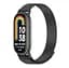 Ремешок металлический Mijobs миланское плетение для фитнес браслета Xiaomi Smart Band 9 Black - миниатюра 2