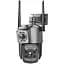 IP камера відеоспостереження RIAS SC03-4G Wi-Fi 2 об'єктива 4MP+4MP вулична з віддаленим доступом - мініатюра 2