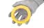 Стрічка малярська Intertool 19 мм х 40 м жовта (в упаковці 12 шт.) - мініатюра 3