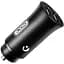 Автомобільний зарядний пристрій XO CC15 2.1A/2 USB/12-24V Black - мініатюра 1