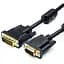 Кабель Vga тато DVI-I тато 24+5 1.8 м 2 ферити обплетення - мініатюра 1