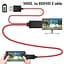 Конвертер MHL 11P MicroUSB на HDMI (тато) 1.8 м - мініатюра 2