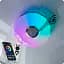 Люстра светодиодная 517 Dlight RGB с пультом и колонкой 45Вт Белый (02148) - миниатюра 2