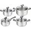 Tefal Набор посуды Daily Cook, 8 предметов, нерж. - миниатюра 1