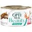Вологий корм для котів Optimeal Beauty Fitness Смугастий тунець у соусі з креветками 70 г (B2782301) - мініатюра 1