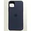 Оригінальний силіконовий чохол Apple Silicone Case для iPhone 11 Pro Max (6.5") Midnight Blue (MWYW2ZM/A) - мініатюра 8