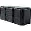Компостер садовий Prosperplast MODULE COMPOGREEN 1200 л, чорний - мініатюра 1