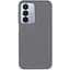 Кожаный чехол Leather Case Metal Buttons для Samsung Galaxy A15 4G/5G / M15 5G Titanium Gray - миниатюра 2