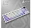 Клавіатура ігрова механічна бездротова Ajazz AK-650WP White-Purple RGB Flying Fish Switch Hot-Swap - мініатюра 13