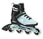 Ролики жіночі Rollerblade Macroblade 80 Womens 2026 270 Чорний-Блакитний - мініатюра 1