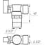 Кран кульовий кутовий Solomon 1/2″х1/2″ A7172 000001098 - мініатюра 3
