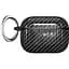 Силіконовий чохол Primo Carbon Fiber для AirPods Pro 2 Black - мініатюра 1