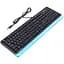 Клавіатура дротова A4Tech Fstyler FKS10 Blue - мініатюра 3