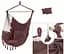 Підвісне крісло гамак бразильський Kinderkraft Boho 100 см + 2 подушки Burgundy - мініатюра 2