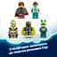 Конструктор LEGO DREAMZzz Страхітливий підводний човен «Акула» 1413 деталей (71500) - мініатюра 19
