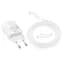СЗУ Hoco N63 Gentle PD30W+QC3.0 (1USB-A/1C) + кабель Type-C to Lightning White - миниатюра 2