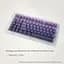 Набір кейкапів PBT Purple Gradient (130+) / фіолетовий OEM-комплект для ANSI / ISO клавіатур, Фіолетовий - мініатюра 6
