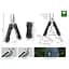 Мультитул NexTool Mini Sailor Pliers S11 чорний - мініатюра 8