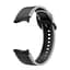 Браслет Double Line для Samsung Galaxy Watch 6 Classic 43mm 6 Classic 47mm - чорно-сірий ширина кріплення 20мм силікон Watchbands (W12-4WB86325787) - мініатюра 3