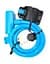 Велосипедний замок West Biking YP0705103 12 x 1150 мм тросовий під ключ блакитний (G0001859) - мініатюра 1