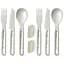 Набір столового приладдя Sea To Summit Detour Stainless Steel Cutlery Set 2P 6 предметів (1033-STS ACK036021-121802) - мініатюра 1