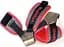 Гаки для тяги на зап'ястя MadMax MFA-330 Lat Hooks Antic silver/Grey/Red (MFA-330-U) - мініатюра 3