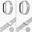 Ремешок BeCover Metal для Xiaomi Mi Smart Band 7 Silver (707494) - миниатюра 2