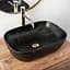 Умивальник Rea Belinda 33,5x46,5 black marble matt (REA-U8908), Матова - мініатюра 5