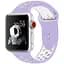 Спортивний ремінець з перфорацією Primo для Apple Watch 38 мм, 40 мм, 41 мм Purple White - мініатюра 1