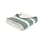 Плед Lotus Home - Infinity Stripe зелений 200x220 - мініатюра 1