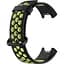 Ремінець DK Silicone Sport Band Nike для Xiaomi Mi Watch Lite (012954) (black / green) - мініатюра 1