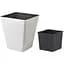 Горщик для квітів Form-Plastic Sahara квадро-30 19.9 л білий (3920-011) - мініатюра 1