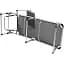 Кровать раскладная Bo-Camp Sun Lounger With Sunscreen 5 Positions Black (1304460) - миниатюра 2