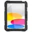Протиударний захисний чохол для планшета Apple iPad 10.9 (2022) A2696/A2757/A2777/10.9 (2024)/11 (2025) A16, Panzer, чорний, силікон + полікарбонат, накладка з підставкою і ремінцем на плече, з посиленими кутами, 360°, ArmorStandart (ARM82525) - мініатюра 3