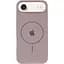 Чехол Epik Silicone Case Full Protective (AA) V2 with MagSafe для Apple iPhone 17 Air (6.5) Серый / Lavender - миниатюра 2