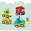 Конструктор LEGO DUPLO My First Творчі транспортні засоби 42 деталі (10474) - мініатюра 3