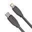 Кабель Baseus Jelly Liquid Silica Gel Fast Charging Data Cable Data Type-C to Lightning 20W 2m CAGD020101 Black - миниатюра 3